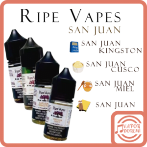 [部分口味缺貨][美國原裝] [不涼] Ripe Vapes San Juan 生命之樹 聖胡安雪茄系列 小煙油30ml 30mg