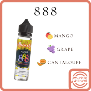 [馬來西亞原裝正品] 888 大煙油 葡萄 哈密瓜 芒果 60ML 6MG