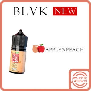 [3分涼][美國品牌] BLVK 獨角獸 提升60%涼感 新口味 蘋果蜜桃(富士蘋果) 小煙油30ML 35MG