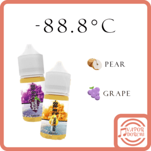 [新口味][3-4分涼][神油再現] -88.8°C 小煙油 [新口味]芒果木瓜百香果 冰糖雪梨 急凍葡萄 30ML 30MG