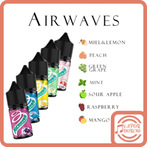 [新口味][5分涼]Airwaves 爆涼口香糖系列 藍莓 薄荷 勁涼MAX 葡萄 蜜桃 青蘋果 野莓 芒果 蜂蜜檸檬 小煙油30ML 30MG