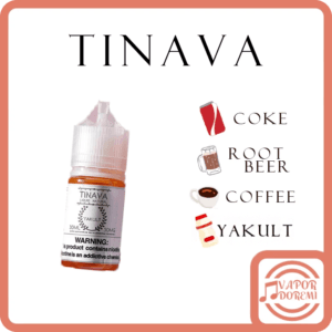 [折扣中~][2分涼][美國品牌] TINAVA 蒂娜瓦 百事可樂(汽水) 麥根沙士(汽水) 拿鐵咖啡 養樂多 小煙油 30ML 30MG