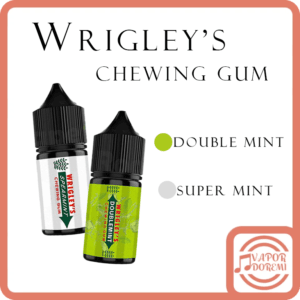 [4分涼]Wrigley's Chewing Gum 青箭口香糖 雙倍薄荷 小煙油30ML 30MG