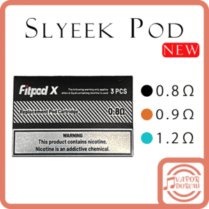 [全新升級] Fitpod Slyeek Pod 斯萊克空倉 1-4代全系列通用 (1盒3入)